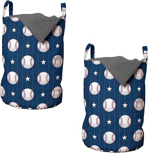 Miniatura 10 de Ambesonne Bolsa de lavandería de flores, hojas y flores, diseño vintage de hiedra con plantas, diseño de naturaleza, impresión artística retro,