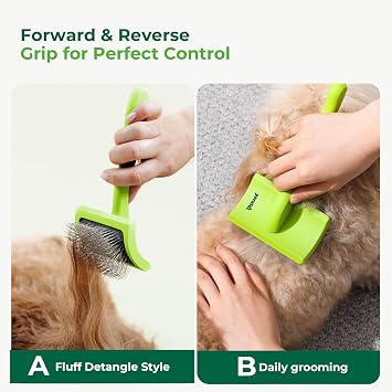 pecute Slicker Dog Brushes for Grooming, Dog Brush for Cockapoo