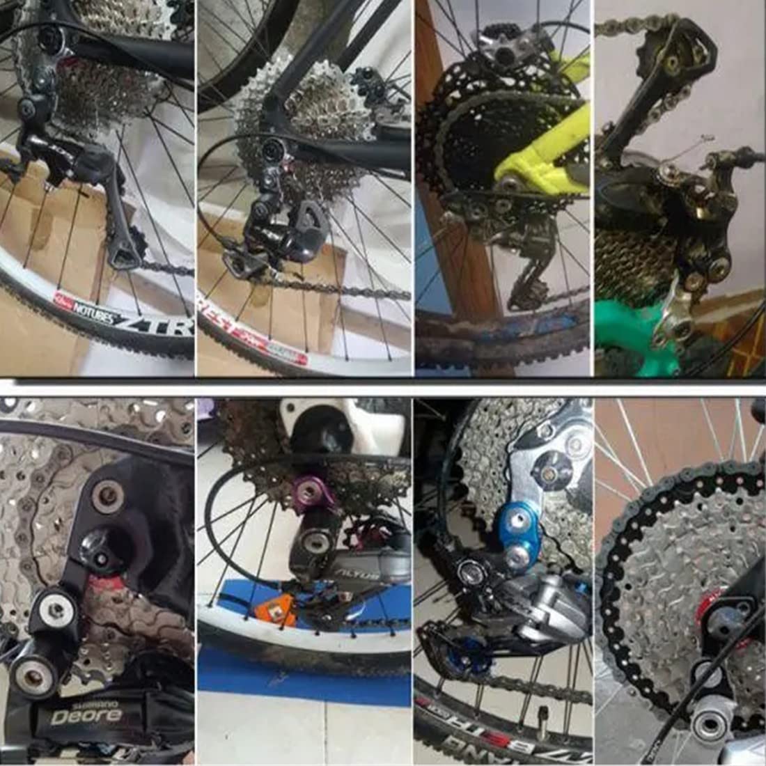 Alulegierung Schaltauge für Mountainbike Fahrrad Verbindungsteil für Schaltwerk und Fahrradrahmen