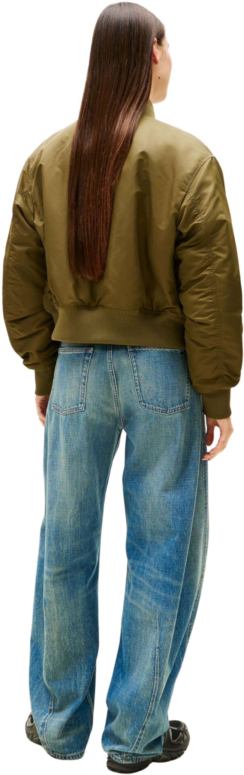 Tommy Jeans Damen Tjw Essential Bomber Jacket Dw0dw22046 Bomberjacke (1er Pack)