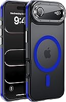 Vista 107 de Funda magnética para iPhone Air con protector de lente de cámara, protección grado militar de 10 pies, compatible con funda MagSafe Slim para iPhone