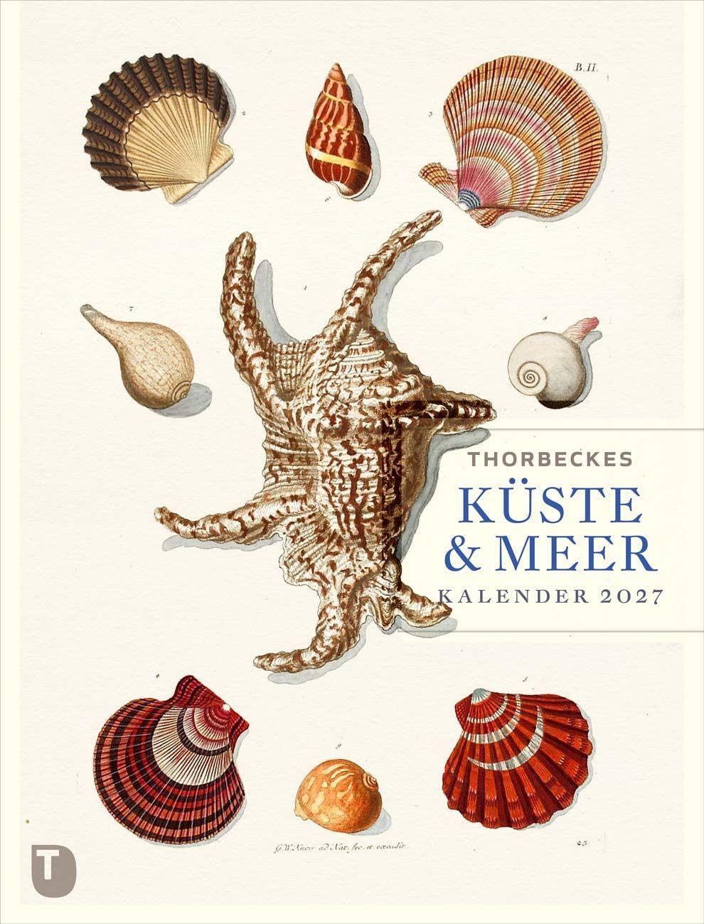 Calendrier Thorbeckes Küste und Meer 2027 format mural pour salon
