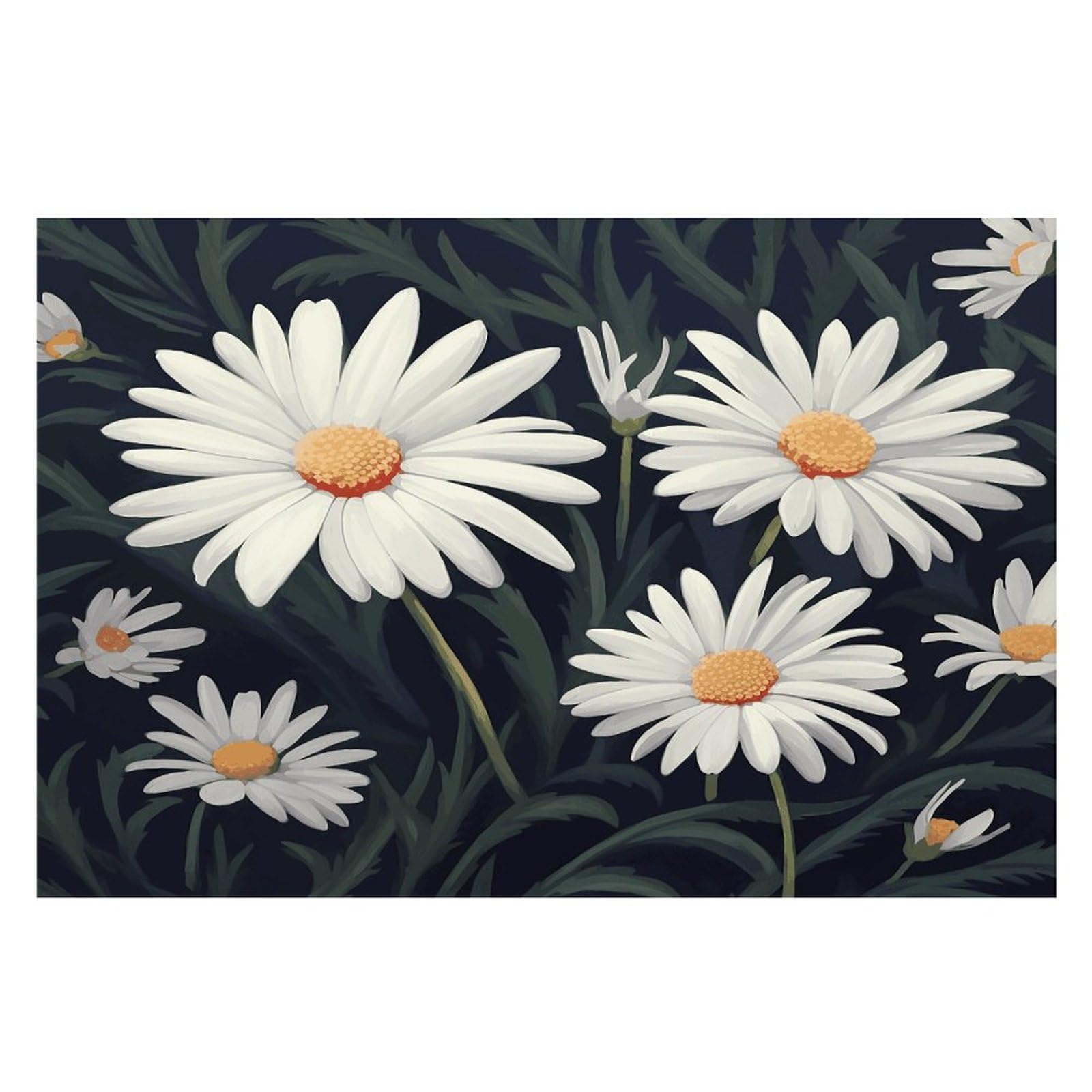 Placemats Placemats Daisy Placement Mats for Dining Table Place Mats Suitable for Personal Dining Tables Dinner Parties BBQ Weddings