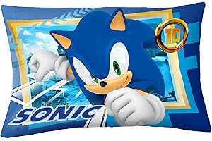 Franco Kids Bedding Super Soft Reversible Sonic Pillowcase