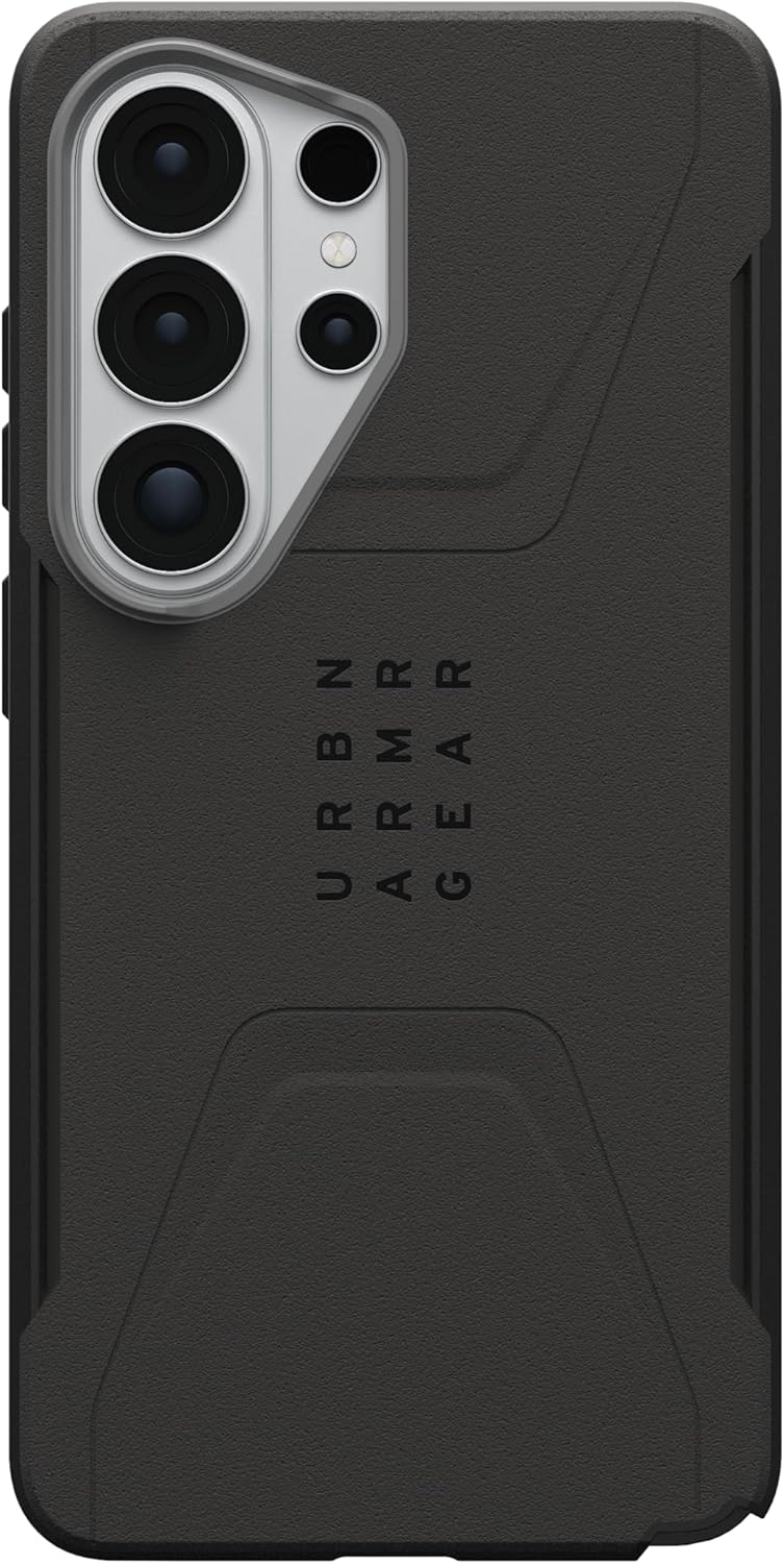 URBAN ARMOR GEAR UAG for Samsung Galaxy S26 Ultra Case 6.9" Civilian - Magnetic Charging Compatible Rugged Military Drop Tested Protective Cover, Black