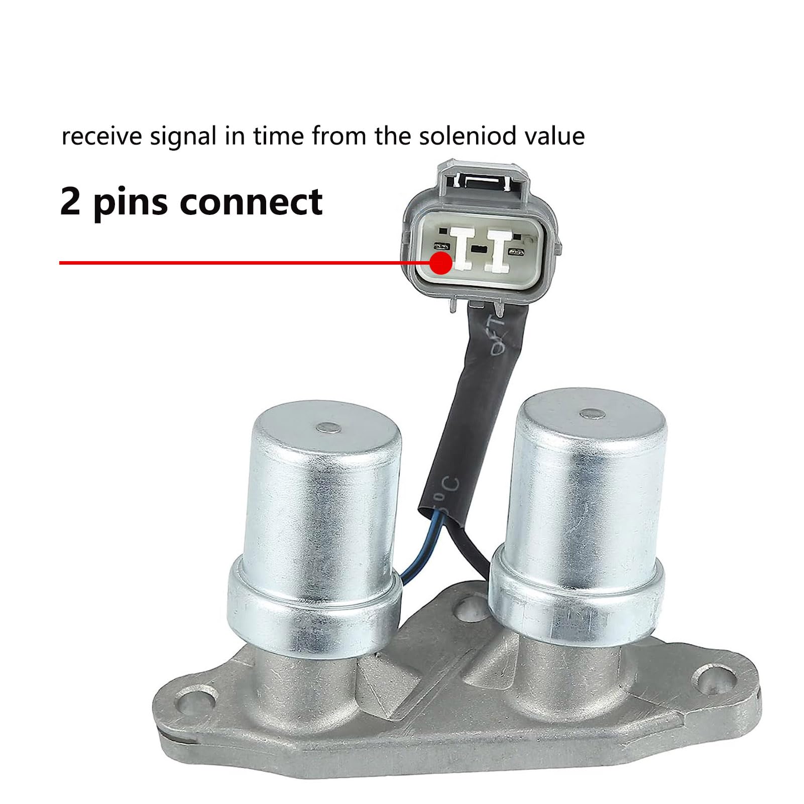 Amazon | TOP-VIGOR デュアルリニアシフトソレノイドバルブ