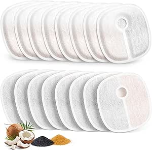 12 6 Pack Cat Fountain Filters Replacement For D30 67oz/2l Pet Fountain Filte - View #8