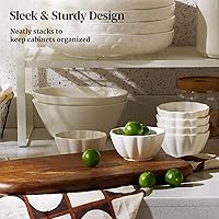 Vista 5 de DOWAN Ramekins - Ramekins de 4 onzas, moldes de crema brulee, aptos para horno, para hornear, platos de soufflé, tazas de natillas, pequeños cuencos