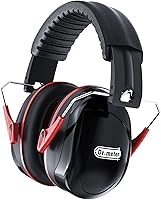 Vista 4 de Orejeras de protección para los oídos, orejeras de seguridad con reducción de ruido de 31 dB con diadema ajustable para adultos, niños, autismo