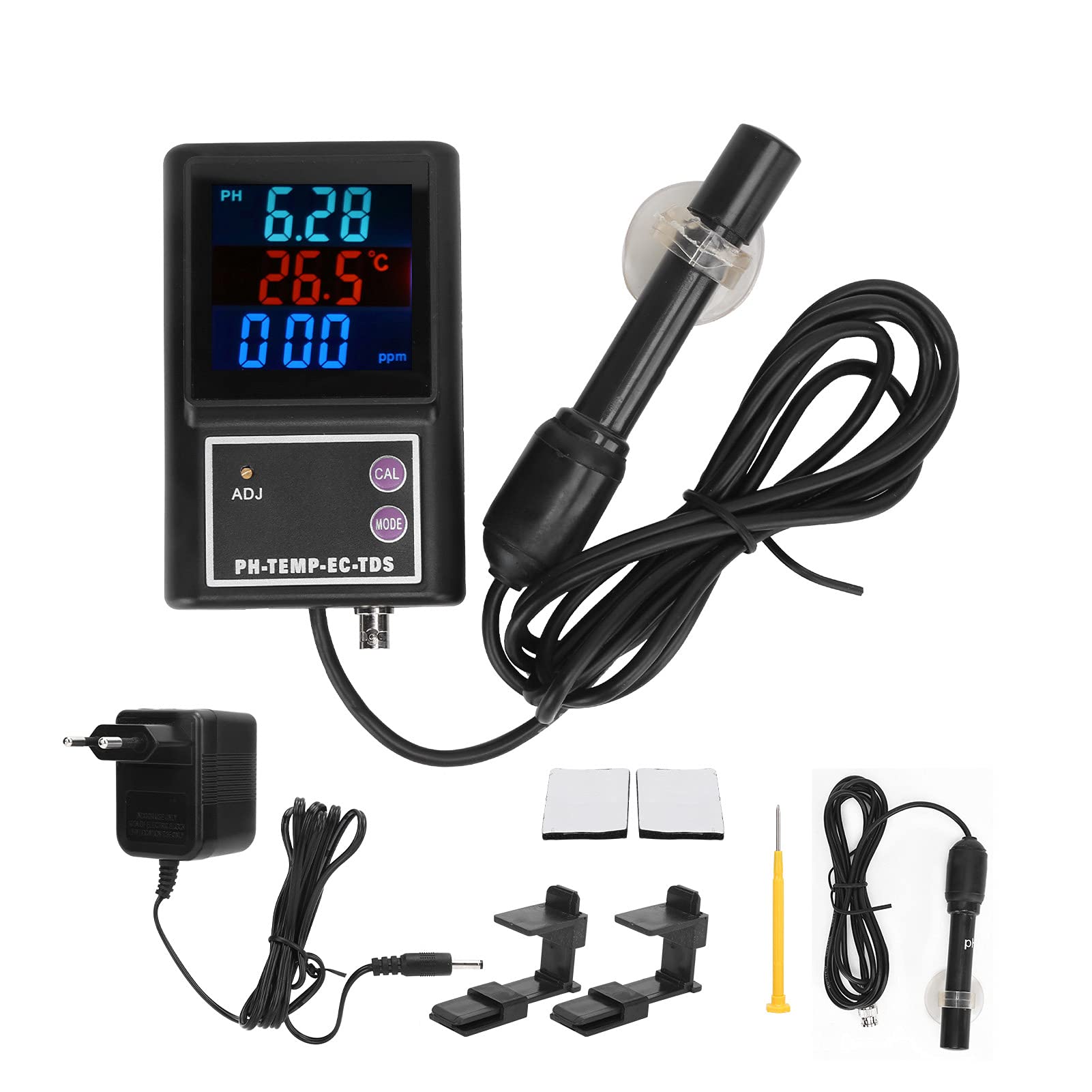 PH206BD Cyfrowy tester pH i miernik jakości wody online z łącznością Bluetooth do monitorowania pH EC i TDS - profesjonalne narzędzie do analizy cieczy do uzdatniania wody