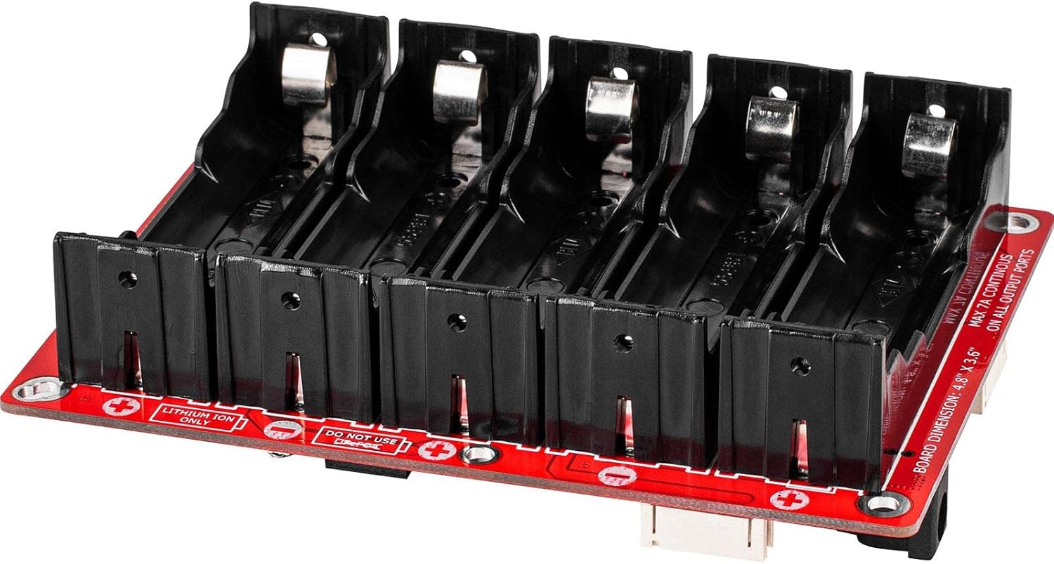 Dayton Audio LBB-5Sv2 5 x 18650 Lithium Battery Charger Board/Module 21V with Charge Protection
