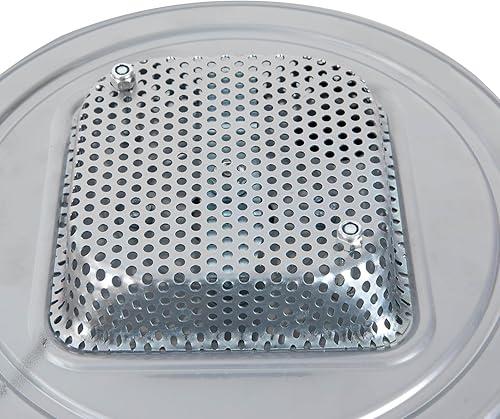 Miniatura 8 de Molinillo eléctrico de grano con embudo, molinillo de maíz comercial de bajo ruido de acero inoxidable para granos de granja, granos secos, hierbas,