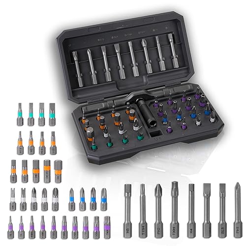 42 in 1 Magnetic Screwdriver Set, Magnetic Ratcheting Screwdriver Set