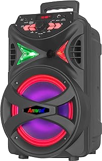 Amvox caixa de som amplificada aca 255 hit - 250w rms bluetooth
