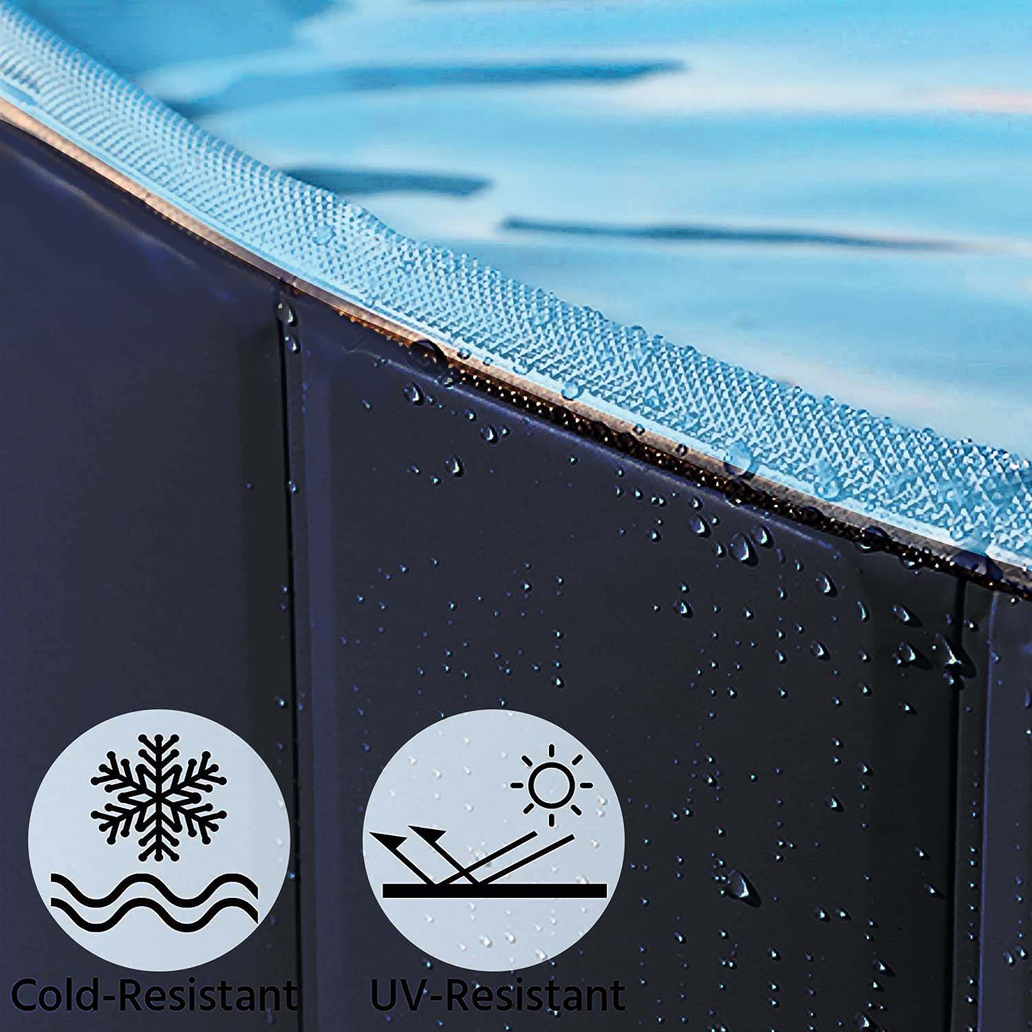 Kids Collapsible Sand and Water Pool - Foldable Ball Pit Beach Play Pit Sandbox Portable Game Room Pet Bathing Summer Pool Diameter 32 Inchs : Toys & Games