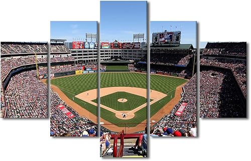 Miniatura 288 de Decoración de pared, lienzo para estadio deportivo de Estados Unidos, arte de pared moderno Fenway Park en Boston, arte de pared para oficina, sala
