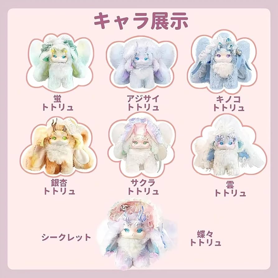 Amazon.co.jp: Briskyjp トトリュ 幻想生物 森のお茶会シリーズ