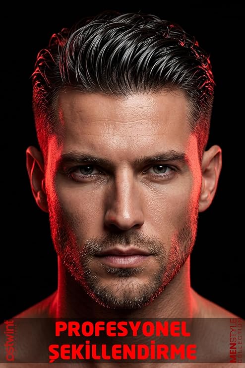 Ostwint Menstyle Collection Professional Hair Styling Wet Wax, Natural and Strong Grip, Long-Term Effect, No:05 Wet Wax 150 ml