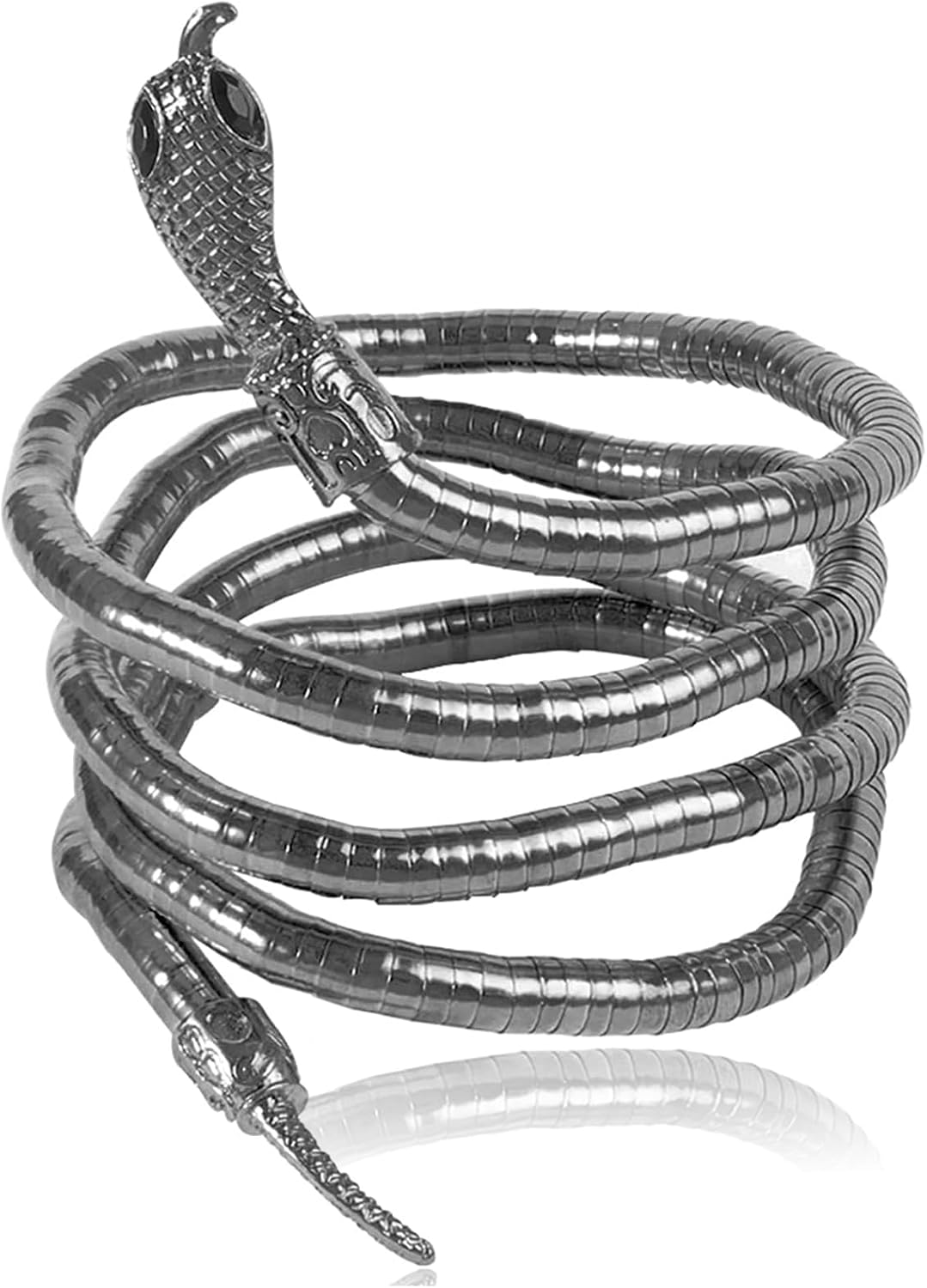 choice of all Snake Bracelet Arm Cuff Gold Snake Necklace Medusa Jewelry for Women Bendable Punk Gothic Halloween Costume Accessories image 3