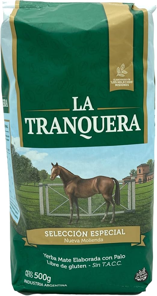 La Tranquera Yerba Mate, Infusión Antioxidante, 500g