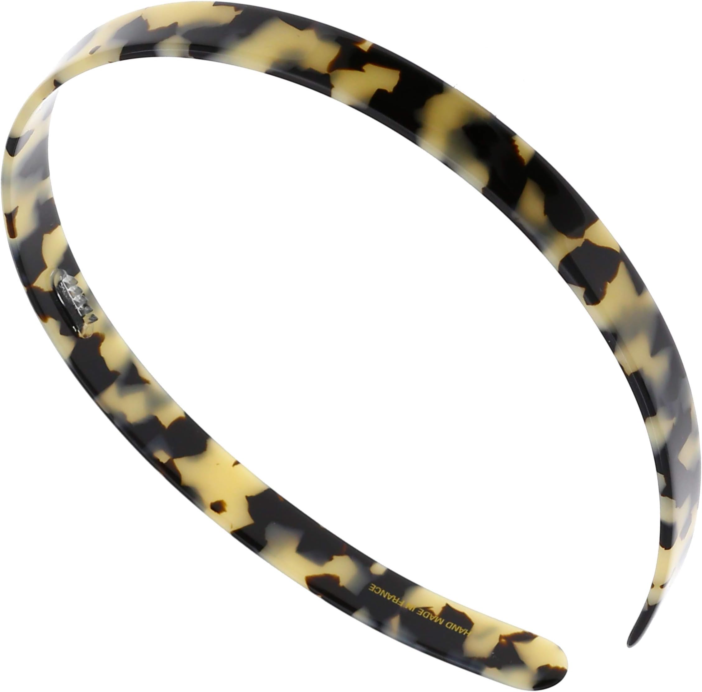 CamilaParis CP2002 French Headband for Women, Strong Hold Grip Women's Hair Band, Very Flexible, No Slip and Durable Styling Girls Hair Accessories, Made in France with Cellulose