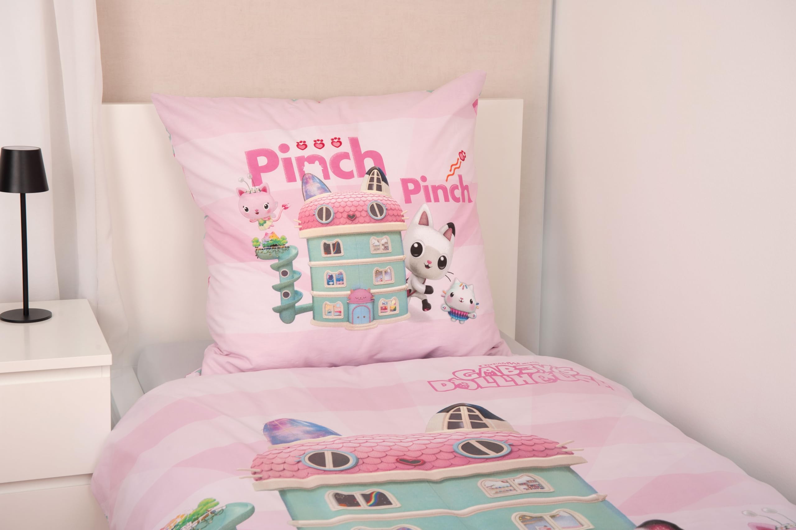 Juego De Cama Barbie Rosa Con Volantes, 100 % Algodón: Funda Nórdica Y Fundas De Almohada - España