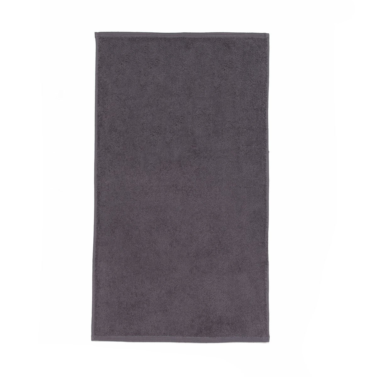 Sancarlos – Juego de 2 Toallas Ocean de Lavabo y Ducha, Color Gris Oscuro, 100% Algodón, 550gr/m2 — view 2