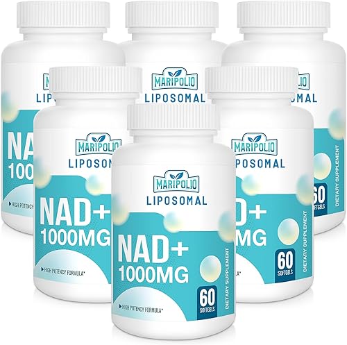 Miniatura 9 de Suplemento liposomal NAD 1000 mg  Pontecy NAD más alto  Máxima absorción  Suplemento NAD puro superior a NMN  Energía y metabolismo  Promueve un