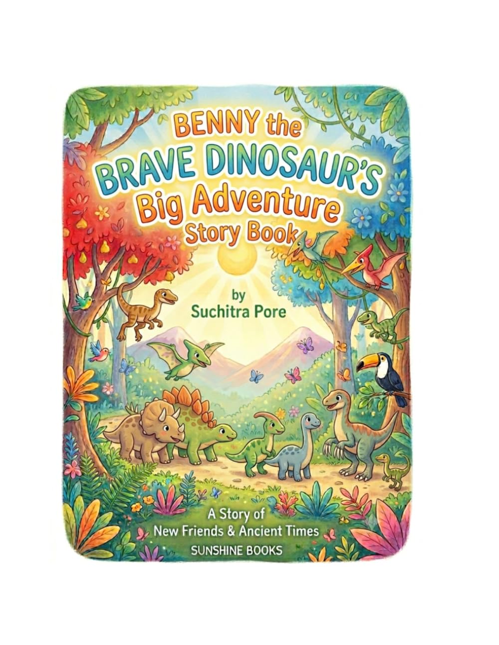 Benny the brave dinosaur's big adventure