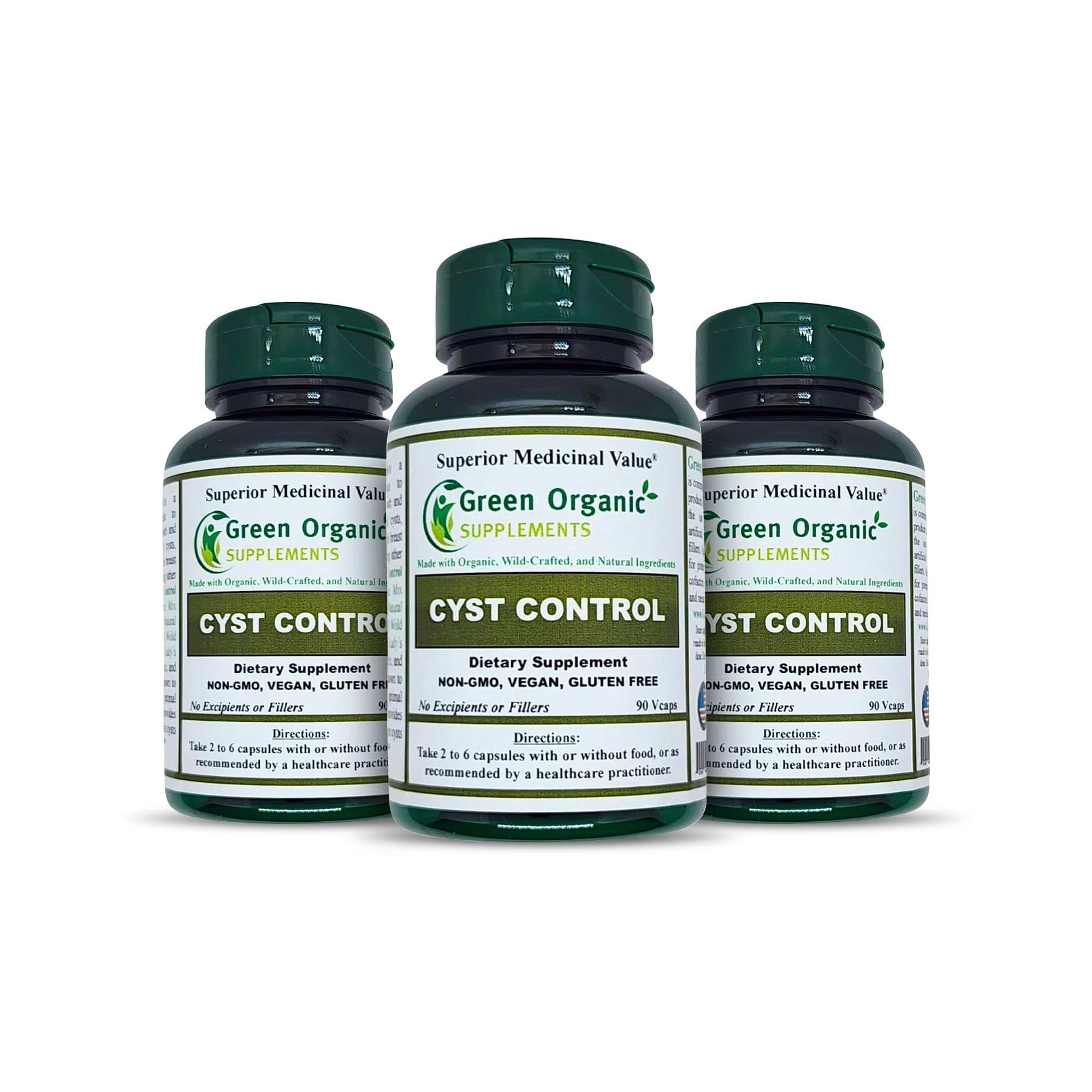 glutathione for breast cyst Amazon.com: Green Organic Supplements Cyst, Breast Cyst, 90 VCaps, High Absorbable, Non-GMO, Gluten-Free (Pack of 3) : Health & Household