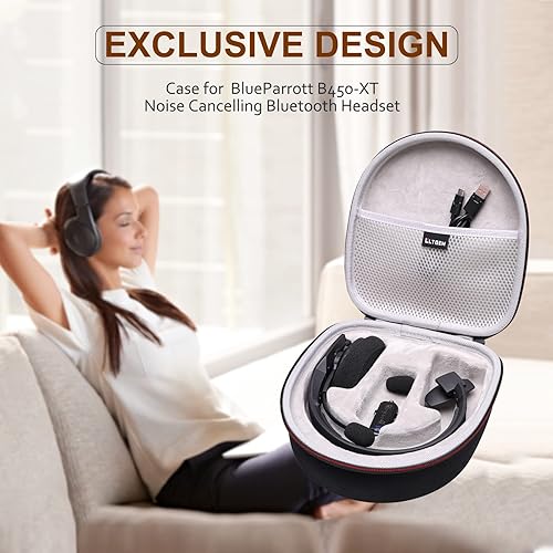 Miniatura 2 de LTGEM - Funda rígida para auriculares Bluetooth de Bluetooth de LTGEM