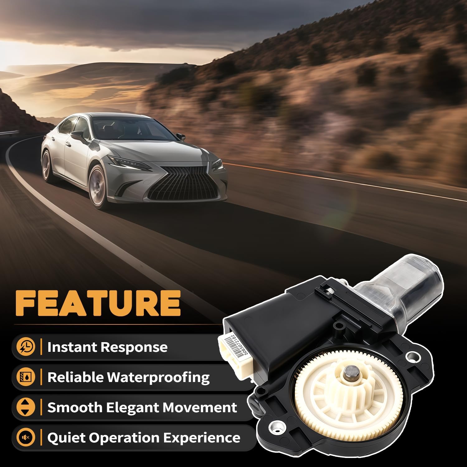 Sunroof Motor Fit for Lexus IS250 IS350 IS300h IS200t 2014-2020 Fit for Toyota Camry Corolla 4Runner Avalon 2012-2019 Replaces 471701-10110 471701 10110 47170110110