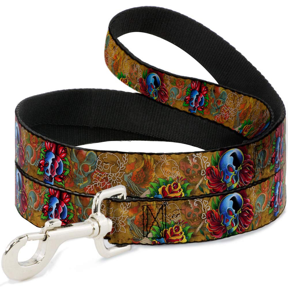 Laisse pour chien Buckle-Down Skulls exprimez la complicité et le style de votre animal