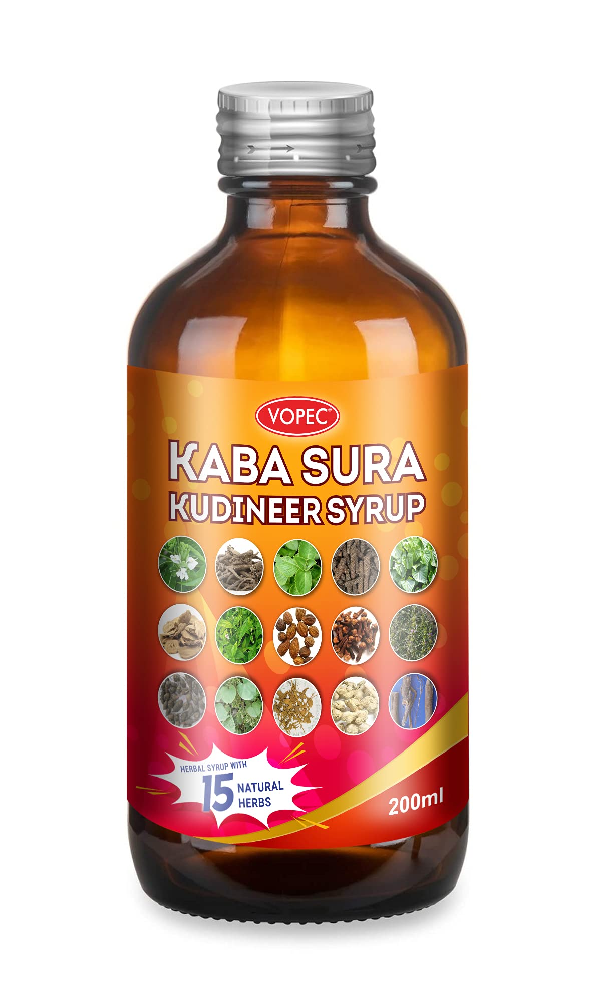VOPEC Kabasura Kudineer Syrup - Pack of 200 ML (B095KR1D86) Amazon Price History, Amazon Price Tracker