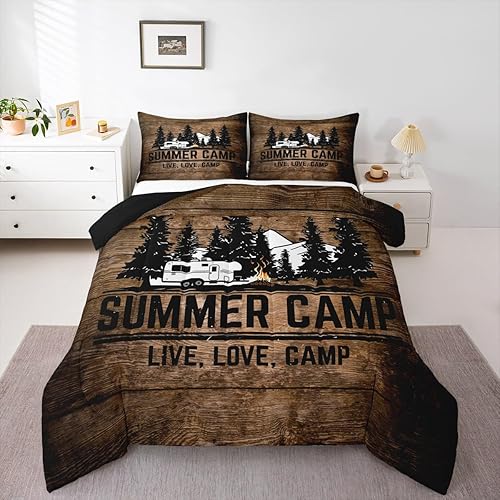 Miniatura 219 de Castle Fairy Juego de edredón de Halloween tamaño individual, juego de ropa de cama con estampado de animales de murciélagos negros para niños