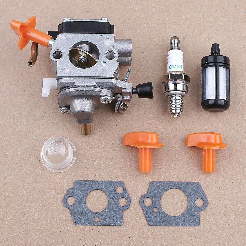 Replace Part for Machine Carburetor Primer Bulb Spark Plug Turn Up Kit for Stjhl