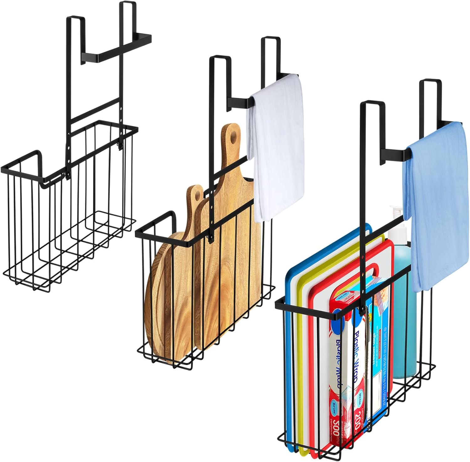 ORLESS 3Pack Kitchen Door Organizer, Over