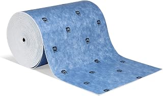NewPig PIG Reusable Water Absorbent Mat Roll 30" x 150' PM50538 - Heavy Duty Garage Basement Flood Cleanup