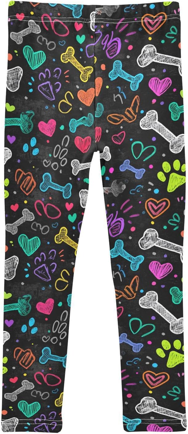 Girls Leggings Athletic Dance Running Teen Kids Pant Girls Toddler Tight Workout Pants Soft Elastic Waist - Image 4