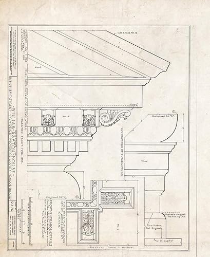 Historic Pictoric Blueprint HABS RI,4-PROV,30- (Sheet 11 of 27) - William Ashton, Jr. House, 368 Benefit Street, Providence, Providence County, RI