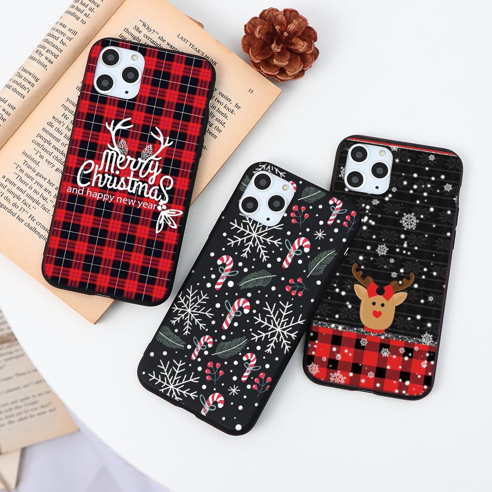 3 Cover Natalizie Per IPhone 12 Mini – Morbide TPU Con Tema Natale, Sottili E Antiurto - 6