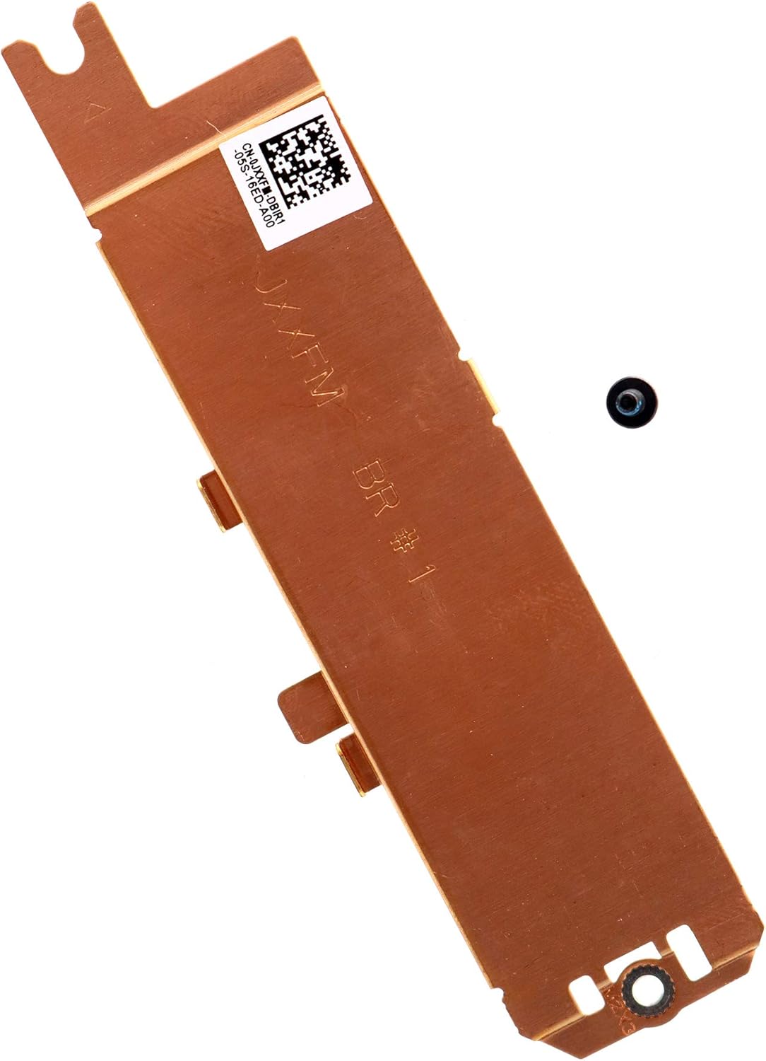 Deal4GO M.2 2280 Heatsink Cover SSD Thermal Heat Shield Support Bracket for Dell XPS 13 9300 9310 0JXXFM JXXFM