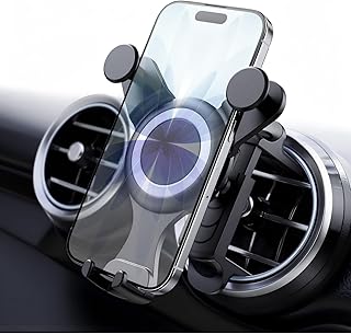 ICAILIN Mobile Phone Holder for Round Ventilation Mercedes A/B/C/V/GLC/Sprinter Mobile Phone Holder Car Ventilation One-Handed Operation Scratch Protection Car Mobile Phone Holder for iPhone and