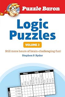 Puzzle Baron Logic Puzzles Volume 3: 200+ Brain-Teasing Challenges with Stats, Grids & Answer Keys
