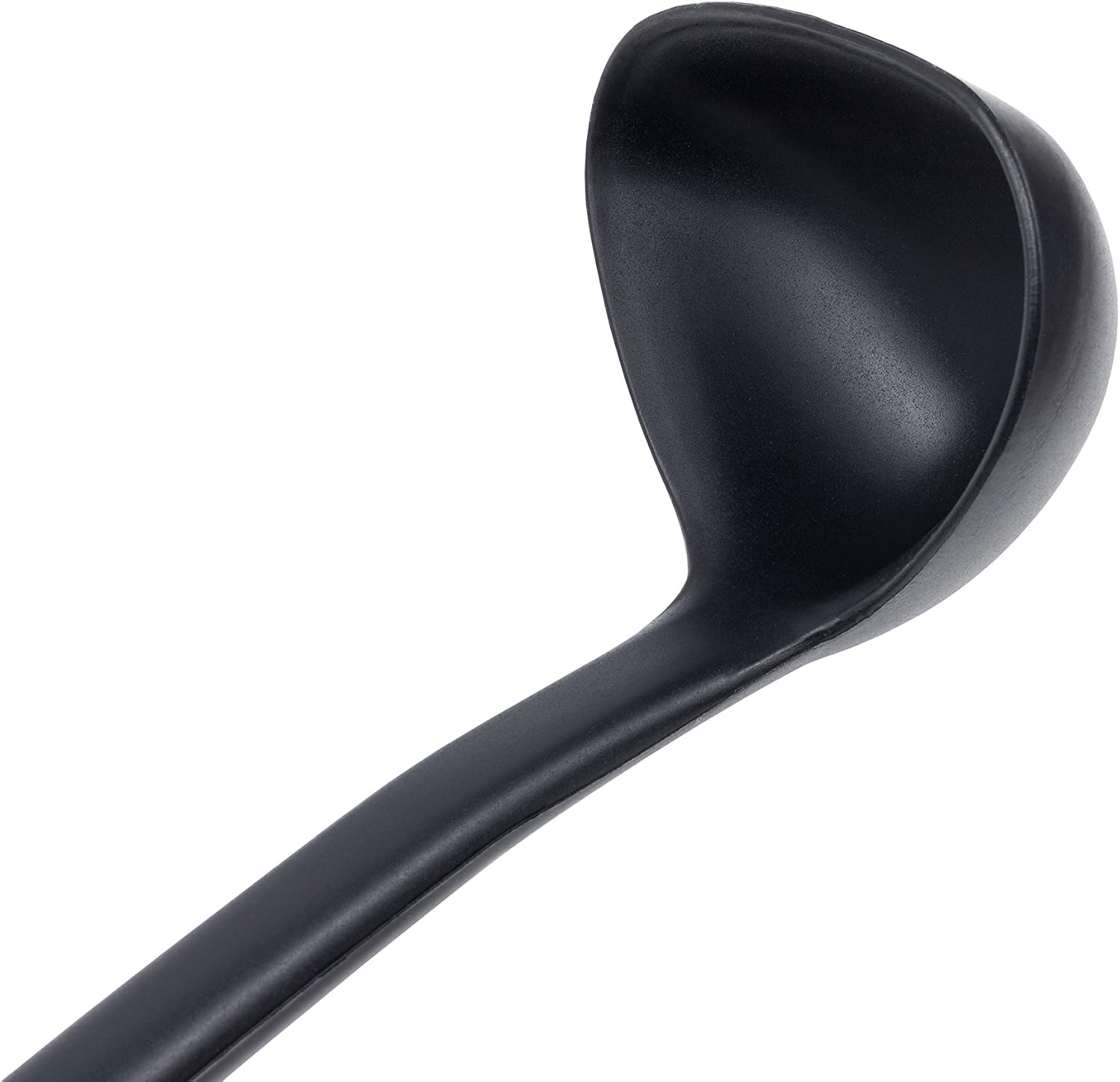 LURCH Germany Black Tool Silicone Gravy Ladle 11 Inches / 27.9 cm - Black
