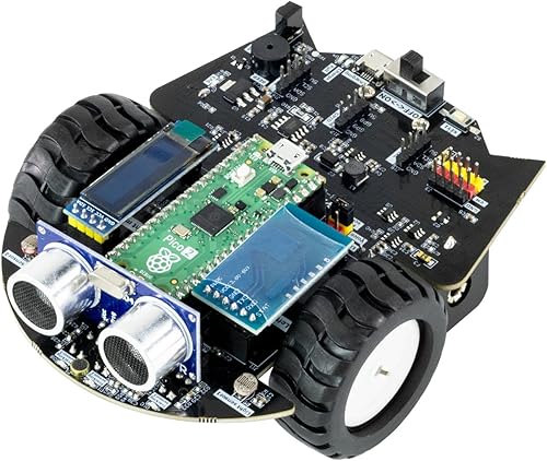 Miniatura 7 de Yahboom Raspberry Pi Pico2 Smart Robot Car Starter Programación Robot Kit DIY MicroPython Electrónica Científica Programación Proyecto Kit
