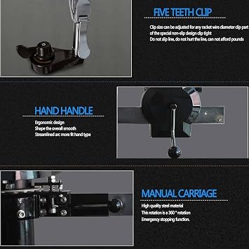 Table stringing Machine, Badminton Racket stringing Machine, Manual stringing Machine, Tennis Racket stringing Machine 360 Degree Rotation