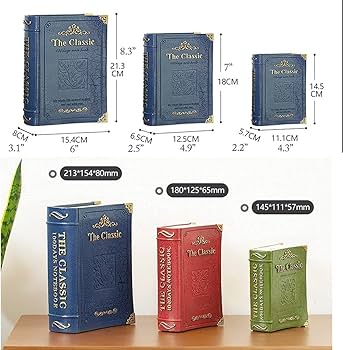 Amazon.co.jp: 本の形をした貯金箱手作り貯金箱クリエイティブ