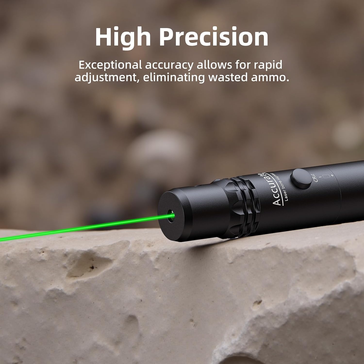 EZshoot Green/Red Bore Sight Laser with 64 Adapters Bright Laser Bore Sight Fit 0.17 to 12 GA Calibers Precise Bore Sight