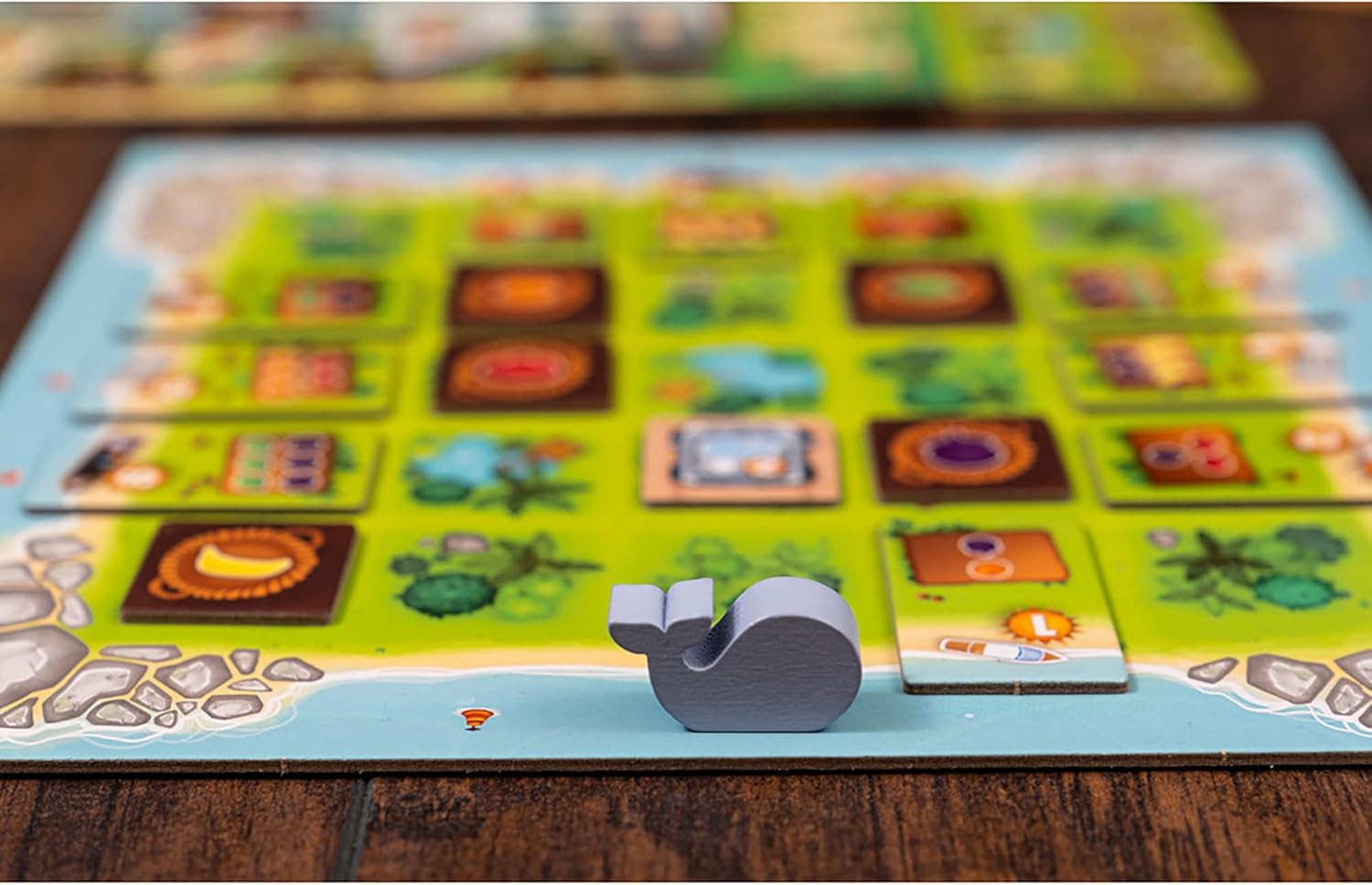 Capstone Games: Juicy Fruits: Mystic Island - Expansion, Strategy Board Game, 3 New Modules, Bonus Tiles, New Tokens, Ages 10+, 1-4 Players, 30 Min